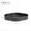 Jianshanchifang Liu Enseñanza Especial Arreglo Floral Negro Arreglo Floral Soporte para Flores Danza de la Grulla Zen Japonés Ikebana Adornos