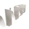 Divisória de Urinol Banheiro Público Banheiro Masculino Divisória de Urinol Hotel Aço Inoxidável Longo Vidro Arco-Íris Divisória de Banheiro