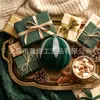 Bola de Navidad de Fábrica, Bola Grande Flotada de 15 cm, Decoración Navideña de Terciopelo Pintado con Goma de Forma Irregular Burdeos
