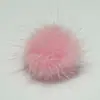 Accesorios de Joyería de Bola de Piel de Visón Accesorios Manicura Bola de Visón Más Imán Pendientes DIY Zapatos y Sombreros Bolas Pequeñas de Piel Decorativas