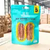 Palo para Dentición Yihe 1.0m Palos 5 pulgadas Palos Palo Sándwich Resistente a Mordidas Dentición Tamaño Mediano y Grande Pequeño Perros Anti-Manipulación Golosinas para Perros