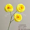 Buquê de Flores Artificiais Amarelas Cena de Casamento Rosa Borboleta Orquídea Floral Materiais DIY Adereços de Decoração