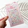 Pegatinas 5D Estéreo para Uñas Pegatinas de Arte para Uñas en Relieve Animales Lindos Kuromi Labubu Niños y Niñas Dibujos Animados Pegatinas Luminosas