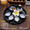 Salón de Belleza Cerámica Platos Mezcladores de Aceites Esenciales Tailandia Olla de Aceites Esenciales Botella de Fragancia Set de Bandejas para Club Plato para Productos de Belleza