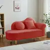 Sofá Bege para Apartamentos Pequenos, Sofá de Sala, Sofá de Tecido Moderno para Lojas de Roupas e Pousadas, Sofá Preguiçoso