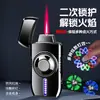 Spinner de punta de dedo, encendedor inflable a prueba de viento, nuevo encendedor láser multifuncional creativo, regalo para novio, encendedor giratorio