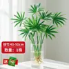 Bambú Dorado Hidropónico Planta en Maceta de Interior para Sala de Estar, Oficina y Decoración del Hogar, Vegetación de Escritorio Fácil de Cuidar
