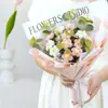 Girassol Transfronteiriço Rosas de Tricô, Flores de Lã Tricotadas à Mão, Tulipas Prontas, Presente de Aniversário para Namorada