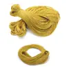Venta directa de fábrica: Cuerdas para colgar de Navidad, cordones para etiquetas, hilo dorado, cordón redondo de 8 hebras, sin núcleo, no elástico, cordón para empaquetar, colores dorado y plateado, 1 mm
