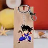 Versión Q del anime Dragon Ball llavero colgante de acrílico Rey Mono torankus colgante de bolsa de arroz de mono