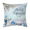 Amazon Natal fronha almofada decorativa travesseiro cross-border floco de neve sofá almofada nova casa presente de férias