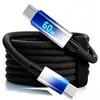 Cable de datos de carga súper rápida PD con pantalla digital en tiempo real y función de apagado automático, compatible con dispositivos Apple, Huawei, Samsung, Xiaomi, Honor y VIVO
