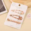 Lindo Pinza para el Cabello de Puntos Nuevo Estilo Coreano Clip Lateral para Niña Clip de Dibujos Animados para Mechones Sueltos Clip Lateral Estilo Coreano Accesorios para el Cabello