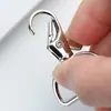 Aleación de Zinc Gancho Boca de Pez Hebilla de Gancho Clip para Perro Gancho Boca de Pez Hebilla de Resorte Llavero Cierre de Langosta Accesorios de Joyería Gancho para Equipaje