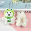Babero West Highland Explosions Vestido Cachorro Colgante Peluche Perro Accesorios para el Cabello Anillo para el Cabello Accesorios para Bolsos Empaque Independiente Puesto