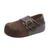 Zapatos Birkenstock Retro de Suela Gruesa de Cobertura Total para Mujer Ropa de Exterior Otoño 2026 Nuevo Llegada Slip-on Suela Suave Versátiles Mocasines Casuales