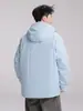 Chaqueta de Plumas 90% Plumón Chaqueta de Esquí para Hombre Invierno Deportes al Aire Libre Casual Más Terciopelo Mayor Grosor Ropa de Montañismo Chaqueta de Pareja