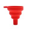 Funil de silicone de grau alimentício funil retrátil para arroz funil dobrável para óleo dispensador de vazamento de vinho multifuncional para cozinha doméstica
