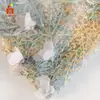 Bordado Novo Produto Ramo Antigo Cheongsam Tecido Bordado Ponto Encomenda Manual Linha Multicolorida Tecido Bordado Plano