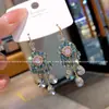 Estilo Étnico de Nicho Diseño Retro Pendientes Únicos 2025 Nuevos Pendientes Retro con Borla de Cristal Pendientes para Mujer