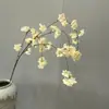 Ramas Artificiales de Flor de Cerezo, Ramas Falsas de Flor de Durazno, Decoración de Techo para Tienda, Enredaderas de Flores, Arreglos Florales Populares de Árbol de Flor de Cerezo para Bodas