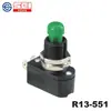 Interruptor de botón SCI Taiwán nuevo R13-551 tuerca de fijación instalación nuevos productos originales genuinos garantía