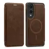 Funda tipo cartera de cuero Spirit Shield para Samsung S26Ultra con Succión Magnética S25Edge Cubierta Protectora Anticaídas S24 Comercio Exterior
