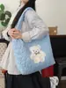 Bolso de Hombro Bordado Nuevo Otoño 2026 Transfronterizo, Lindo y Versátil, Estilo Relajado para el Trayecto Diario, Bolso Tote de Gran Capacidad para Debajo del Brazo