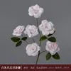 Série de Casamento Rosa Materiais de Flores Artificiais para Decoração de Vitrine de Shopping, Exibição de Fundo, Arranjos Florais, Flores Artificiais, Rosas