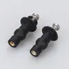Tornillo de Fijación para Tapa de Inodoro Juego de Accesorios de Baño Tapón de Expansión de Goma Agujero Pequeño de 1 cm Acero Inoxidable M4304
