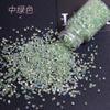 Grava Colorida Fantasía Flujo Relleno Polvo de Cebolleta Pegamento Bola Hecha a Mano Material de Relleno DIY Uñas Bola Ruidosa