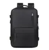 Nueva mochila expandible de color macarrón transfronteriza para hombres y mujeres, mochila de viaje ligera de gran capacidad, bolsa escolar para estudiante universitario