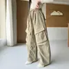 Ropa para niñas, pantalones de otoño, pantalones cargo de pierna ancha, nuevo modelo 2026, pantalones largos casuales para niñas mayores, estilo primavera y otoño