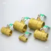 Válvula de bola interruptor de agua válvula completa 4 puntos dn15 válvula 6 puntos dn20 resistente a altas temperaturas 1 pulgada 2 válvula de bola 25 agua del grifo 50