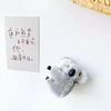 Ins Popular Mesmo Estilo Desenho Animado Estéreo Pelúcia Koala Presilha Lateral Clipe Banana Clipe Garra Foto Acessórios de Cabelo Fofos