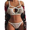 Lencería Sexy Conjunto de Lencería de Encaje para Mujer Productos Nuevos de Verano Transfronterizos Popular Europeo y Americano Lencería de Dos Piezas Venta al por Mayor de Fábrica
