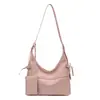 La Bolsa de Axila de Estudiante Universitario de Moda de Este Año es Sencilla y Elegante, Bolso Tote de Gran Capacidad para Mujer, Nuevo Bolso de Hombro Primavera 2026