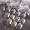 Cross-border Hot Nail Jewelry ins Aurora Cloud Brocade Ice Pieces Magic Unicorn Pieces Nail Ice Pieces Engarrafado