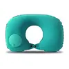 Fabricante Original Almohada Inflable en Forma de U Se Puede Personalizar Logo Regalo Evento Venta al por Mayor Portátil Viaje Almohada para Cuello Almohada Inflable