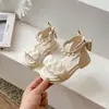 Sapatos Novos Primavera/Verão 2026 Moda Estiloso Infantil Médio/Grande Crianças Bebê Sandálias de Princesa Confortáveis Sola Macia Sapatos de Praia