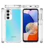 Capa de cristal galvanizado para capa de celular Samsung A25 5G à prova de quedas transparente TPU + PC capa protetora de celular dois em um