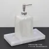 Kit de artículos de tocador de baño europeo para hotel Baño de habitación modelo Adornos de baño Botella de desinfectante de manos Botella de loción Juego de bandeja