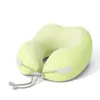 Almohada Personalizada en Forma de U de Seda Helada, Almohada Refrigerante para el Cuello, Se Puede Añadir Logo, Regalo Promocional, Almohada para Coche y Aviación, Almohada en Forma de U de Espuma Viscoelástica