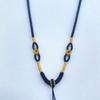Collar Colgante de Jade para Mujer, Colgante de Buda, Hebilla de Paz, Cuerda para Colgar en el Cuello, Cordón de Collar Tejido a Mano
