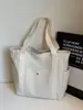 Bolso de lona de gran capacidad para el trabajo y las salidas, bolso de tela de un solo hombro para libros de arte y estudiantes, ideal para desplazamientos diarios y viajes.