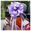 Flor de Tirar Grande Perezosa al por Mayor Suministros de Boda Decoración de Coche de Boda Flor de Tirar a Mano Esférica 3D de Doble Capa Fiesta Festiva