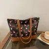 Bolsa de compras bolsa de ombro 2026 bolsa tote estampada grande capacidade casual bolsa de mão transfronteiriça bolsa tote novo estilo
