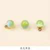 Botones de Resina de Color Jade Sintético Estilo Chino Nuevo de 10 mm Botones para Ropa de Estilo Chino Camisa Cárdigan Chaleco Traje Tang Accesorios