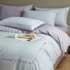 Fábrica de Fuerza Xiangling Juego de Tres o Cuatro Piezas 100% Algodón Puro Sábana Bajera Sábana Encimera Funda de Edredón Cama de Dormitorio Bordado de Lujo Ligero