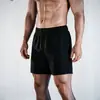 Pantalones Cortos Deportivos Ligeros de Secado Rápido para Hombre de Verano, Holgados, Elásticos, Tipo Bermuda para Fitness, Bolsillo Lateral de Color Contrastante